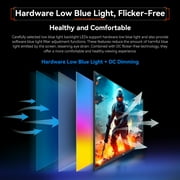 Titan army P2510S PLUS 24.5 Inch Gaming Monitor, 240Hz 1440P QHD(2560×1440), Fast IPS, 240Hz, 1ms, Adaptive Sync, 123% sRGB HDR - Black