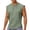 Green, variant on Cotton Linen Tank Tops Men Lightweight Breathable Relaxed Fit Crewneck Sleeveless Shirt Athletic Workout Gym Tanks