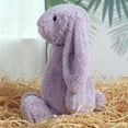 thumbnail image 5 of Kiewfjdk Soft Easter Bunny Plush Toy - Cute Stuffed Rabbit Animal | Fluffy Long-Ear Bunny for Kids, Bunny Stuffed Animal, Easter Decor & Nursery | Purple Colors (Perfect for Mother's Day Gifts), 5 of 9