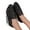 Black, variant on Oyedens Sequin Walking Shoes for Women Casual Hidden Heels Platform Slip on Loafers Sneakers