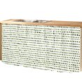 thumbnail image 2 of Sage Green Polka Dots Cabinet Curtain 28"W x 51"L, Modern Abstract Art Aesthetics Dust-Proof Privacy Curtain for Closet Shelves Self Adhesive, Sink Skirt for Bathroom Vanity Kitchen Laundry Room, 2 of 9