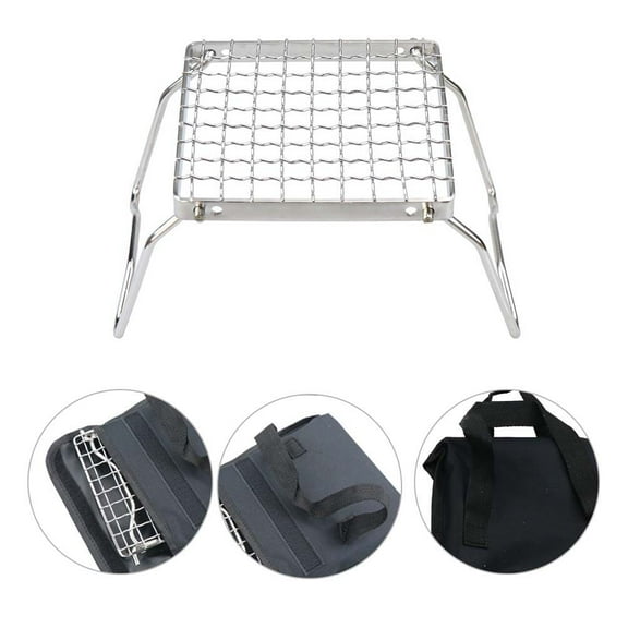 GOOHOCHY Camping Folding Grill Easy to Carry Travel