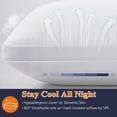 thumbnail image 4 of EcoNesxp Hotel bed pillow with cooling side net large two-piece set suitable for side sleepers, 4 of 5