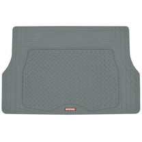 Motor Trend Heavy Duty Utility Cargo Liner Floor Mats for Car Truck SUV, Trimmable to Fit Trunk, All Weather Protection Gray