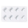 thumbnail image 2 of FHBVT Bow Heart French Mold Cake Pan, Non-Stick Silicone Mousse Pudding Baking Kit, Food-Grade, Temperature Range -40~230°C, Microwave, Oven, and Dishwasher Safe, Perfect for Valentine's Day Treats, 2 of 9