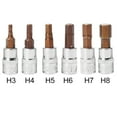 thumbnail image 2 of 1 Pcs Hex Head Screwdriver Bit 1/4 Inch Drive Socket Hand Tools H3, 2 of 6