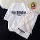 thumbnail image 3 of Conjunto deportivo de dos piezas de manga corta con estampado de gofres para hombre, camiseta con capucha y pantalones cortos, conjunto de 2 piezas a juego para primavera y verano, 3 of 5