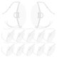 thumbnail image 4 of 20 piezas protectores faciales para restaurantes, cubierta transparente para nariz y boca, máscara de Chef, 4 of 7
