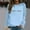 Sky Blue, variant on Ladies' Fashionable Casual Autumn And Winter English Letter Printed Trendy Hoodie Round Neck Hoodie Long Sleeved Top Sweatshirt Women Vintage Fashion Fall Distressed Pullover Juniors Fall Clothes