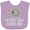 Lavender, variant on Inktastic My Great Uncle Loves Me Boys or Girls Baby Bib