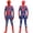 Royal Blue, variant on Super Spider Hero Full Jumpsuit, Traditional Superhero Suit, Spider Costume Hero Cosplay Outfit for Party