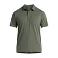 thumbnail image 6 of George Men's & Big Men's 2-Pack Short Sleeve Jersey Polo with Pocket, Sizes S-3XL, 6 of 7