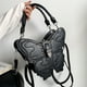 thumbnail image 1 of Mochilas de mariposa para mujer, Bolso gótico informal con correa ajustable, elegante y moderno, 1 of 8