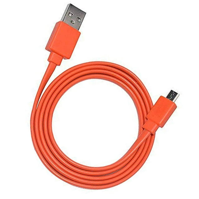 Alitutumao Cable De Carga Micro Usb Plano De Repuesto Compatible Con Jbl Charge 3 Charge 2 Flip 4 Pulse 2 Flip 2 Flip 3 Pulse Go 2 Clip Plus Clip Micro Ii Microtrip Altavoz Inalámbrico