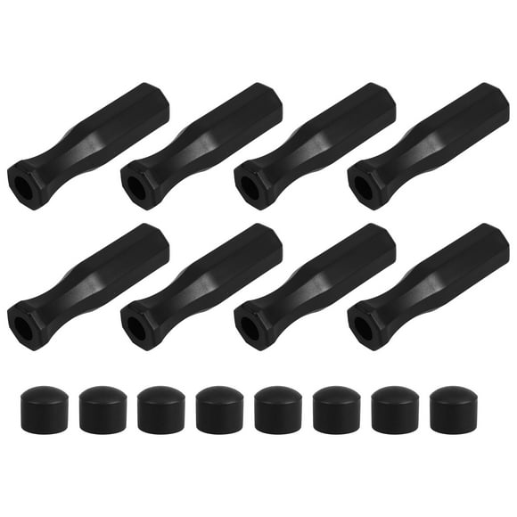 Mango de fútbol de mesa, mango de plástico para futbolín, reemplazo de juego de mesa, 8 Uds.