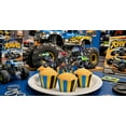 thumbnail image 2 of Monster Truck Car Cupcake Toppers Monster Themed Truck Cupcake Decorations Racing Themed Party Decor for Baby Shower Birthday Party Supplies 18 pcs, 2 of 7