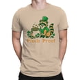 thumbnail image 2 of St. Patrick's Day Pinch Proof Leprechaun Raccoon Design Men's T-shirt, 2 of 3