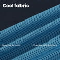 thumbnail image 4 of LJNYFDC Serviette Rafraîchissante Double Face Séchage Rapide Serviette à Capuchon Rafraîchissante Protection UV Respirante Absorbante de Sueur Serviette à Capuchon pour Sport Course, 4 of 7