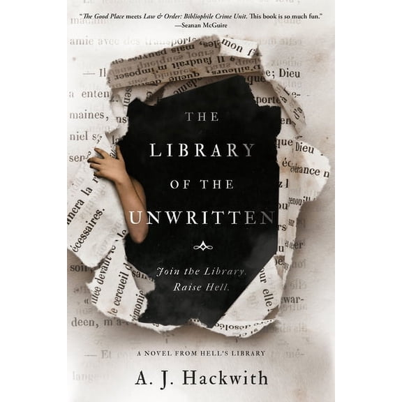 Novel from Hell's Library The Library of the Unwritten, Book 1, (Paperback)