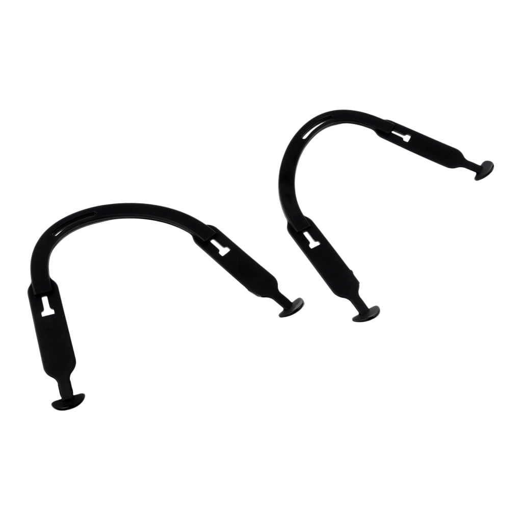Set of 2 Replacement Ear Loops Ear Slings Black Hockey Helmet Ear Hanger 