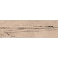 thumbnail image 2 of Sir Frank Short 18x8 Black Ornate Wood Framed Double Matted Museum Art Print Titled - Sketch of Monnikendam in Distance (1892), 2 of 5
