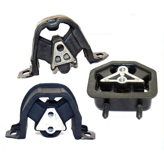 K0285 Fits 1988-1993 Pontiac Lemans 1.6L Engine Motor & Trans Mount Set 3 PCS : A2656, A2658, A2657