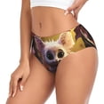 thumbnail image 2 of Balery Adorable Fluffy Bat Ropa Interior de Algodón para Mujer con Dibujo – Braguitas Cómodas y Elásticas, Estilo Clásico-Large, 2 of 6