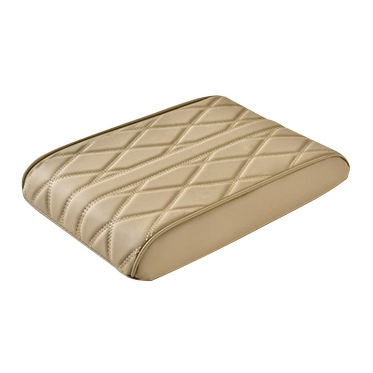 Car Armrest Box Cushion, Memory Foam Leather Booster Cushion