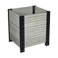thumbnail image 3 of Everbloom E211719G Corner Planter Box Raised Garden Bed Gray 19" L x 17" W x 21" H, 3 of 7