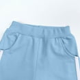 thumbnail image 6 of NAISIBABY Boys Girls Sweatpants, Striped with Pockets Banded Waist Casual Active Fit Jogger Pants Blue 10T, 6 of 6