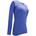 thumbnail image 3 of Women's Under Scrub Tee Crew Neck Long Sleeve T-Shirt, 3 of 7