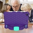 thumbnail image 2 of Kids Case for iPad Mini 6 2021 (8.3 inch, 6th Generation), Kids Friendly Light Weight Non-Toxic EVA Shockproof Case with Pencil Holder, Handle Stand Strap & Shoulder Belt, 2 of 7