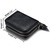 Walltes for women,genuine leather walltes, rfid wallets black