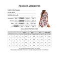 thumbnail image 2 of VSNOW Women Floral Short Sleeve Skater Mini Dress Summer, 2 of 4