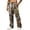 Camel, variant on Dwelliawo Camo Sweatpants Men Plus Size Forest Branch Baggy Camouflage Bottoms for Men Causal Wide Leg Army Fatigue Trousers Streetwear Camel 3xL