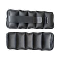 thumbnail image 3 of 1 Par de Pesas para Tobillos, Sacos de Arena con Peso, Pesas para Muñecas Suaves Y Cómodas, Sacos de Arena para Entrenamiento de Gimnasia Y Atletismo 1.5 libras, 3 of 8