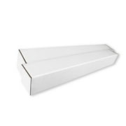 SSBM 3" x 3" x 25" White Square Mailing Tubes ECT-32B 25 Per Bundle