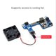 thumbnail image 3 of PoE HAT(E) para Ethernet Power Over Placa de ExpansióN para 3B+/4B para IEEE 802.3Af 1PCS, 3 of 5