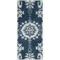 thumbnail image 3 of SAFAVIEH Stone Wash STW235B Hand-knotted Indigo Rug, 3 of 9
