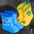 thumbnail image 6 of LYHaoo Kids Rain Boots Girls Boots Non Slip Comfortable Toddler Outdoor Play Shoes For Baby Children Sizes 11 Blue(Little Kid), 6 of 6