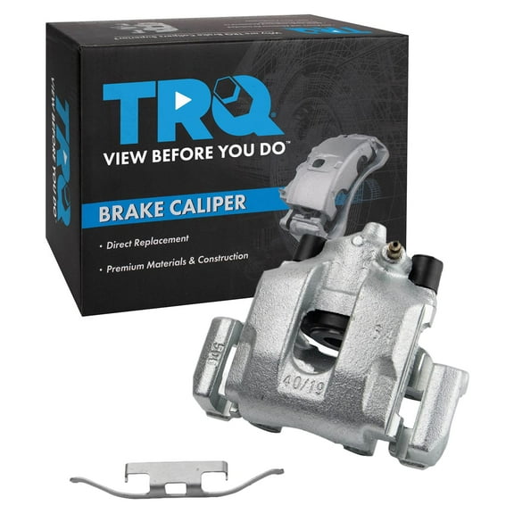 TRQ Rear Right Brake Caliper w/Bracket Passenger Side Compatible with 2000 BMW 323Ci 323i 2001-2003 325Ci 325i 325xi 1999-2000 328i