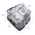 thumbnail image 3 of DAMIFU Wear Resistant Car Audio Power Distribution Block For Long Lasting Use, 3 of 9