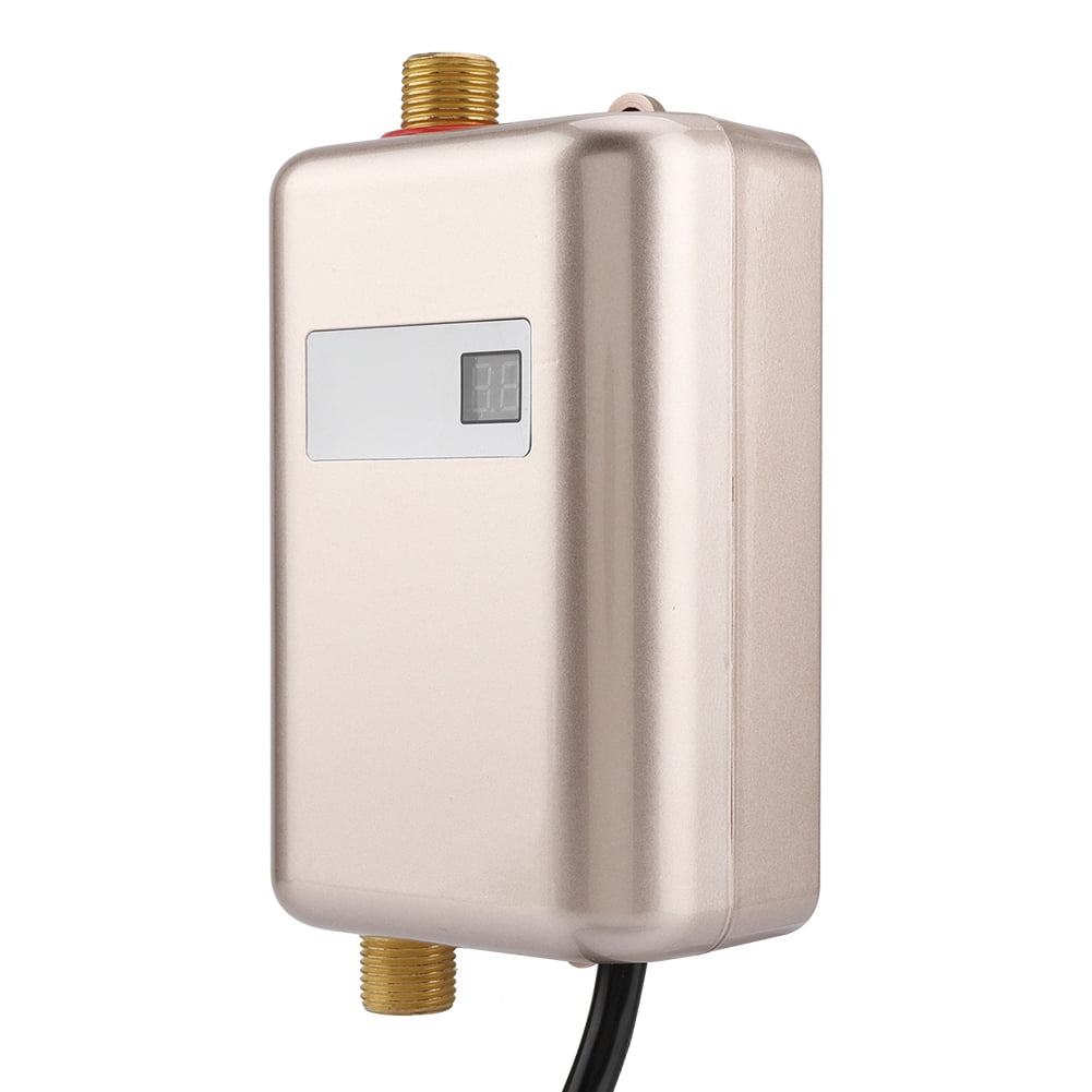 Fyydes 3000W 110 Volts Tankless Water Heater for Bathroom, 20 x 10.5cm Capacity