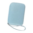 thumbnail image 3 of TISHITA Sac de Rangement pour Médicaments Double Fermeture Éclair Étui Compact pour Maison Sport Extérieur Bleu Clair, 3 of 8