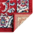 thumbnail image 7 of Unique Loom Aurelia Collection Area Rug - Hadrian (7' 10" Square Magenta/Blue), 7 of 7