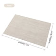 thumbnail image 4 of Manteles individuales de vinilo duraderos de primera calidad SHAOSZC de 6 piezas, elegantes, ideales para comer en interiores y exteriores, diseño resistente al agua, a la decoloración y a las, 4 of 7