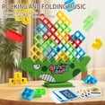 thumbnail image 2 of 48 Pcs New Stacking Blocks Tetra Tower Balance Game Stack, 2 of 6