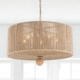 thumbnail image 4 of Crystorama Lighting - Five Light Pendant - Pendant - Jessa - 5 Light Chandelier, 4 of 10