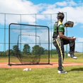 thumbnail image 3 of FORTRESS 7ft x 7ft Baseball Sock Net Screen – Heavy-Duty Galvanized Steel Frame with Double-Layered UV-Stabilized Netting – Ideal for Batting and Pitching Practice, 3 of 7