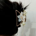 thumbnail image 3 of Pinzas de flores de estilo Vintage, pinza de Metal para el pelo, pinzas para el pelo a la moda, pinza para el pelo con borlas, accesorios para el cabello para mujeres y niñas, 3 of 5